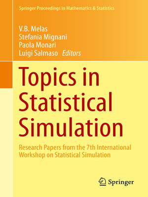cover image of Topics in Statistical Simulation